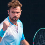 Stan Wawrinka nel torneo dell'Australian Open 2026