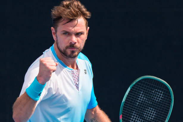 Stan Wawrinka nel torneo dell'Australian Open 2026