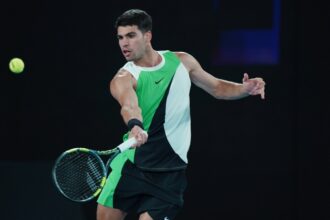 Carlos Alcaraz all'Australian Open 2026