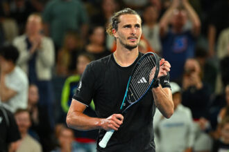 Alexander Zverev a Melbourne nel 2026