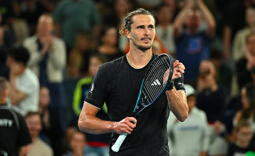 Alexander Zverev a Melbourne nel 2026