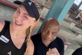 Anastasia Abbagnato e Mike Tyson all'ITF W35 di Arcadia