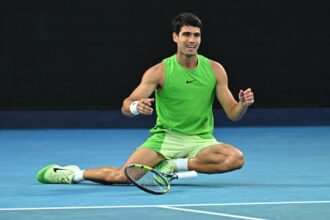 Carlos Alcaraz all'Australian Open 2026