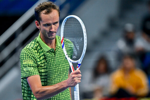 Daniil Medvedev all'ATP 500 di Doha