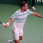 Il tennista croato Marin Cilic al Challenger di Helsinki