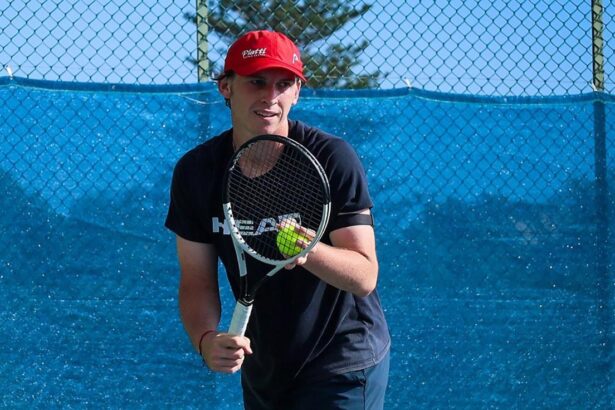 Rocco Piatti all'ITF di Zahra 2026