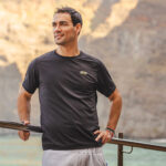 Fabio Fognini in barca a Tenerife