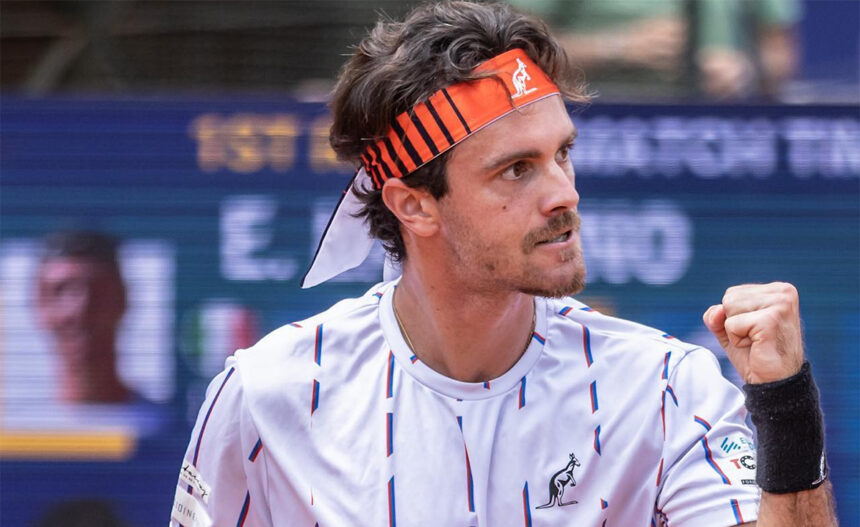 Edoardo Lavagno al Challenger di Perugia