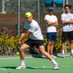 Jacopo Vasamì in allenamento a Tenerife
