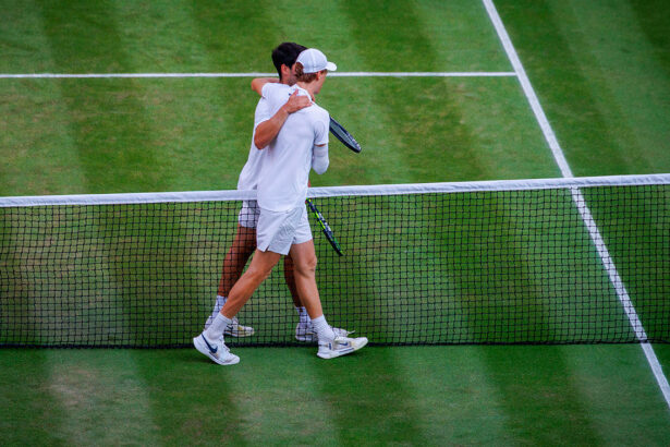 Carlos Alcaraz e Jannik Sinner a Wimbledon 2025
