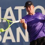 Dalibors Svrcina in azione nel Masters 1000 in Canada