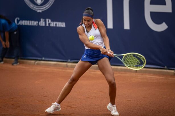 Jennifer Ruggeri impegnata nel torneo di Parma