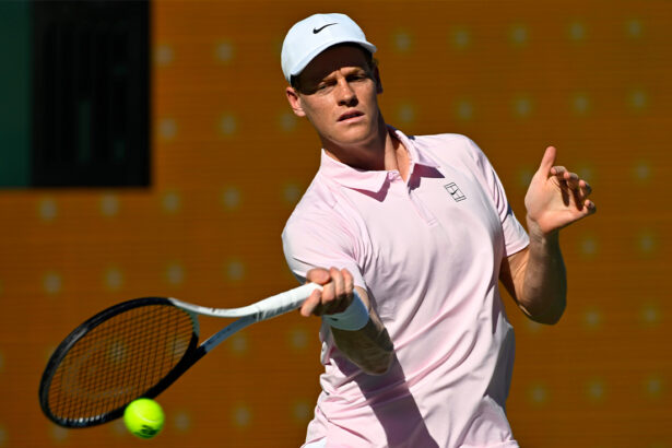 Jannik Sinner a Indian Wells nel 2026