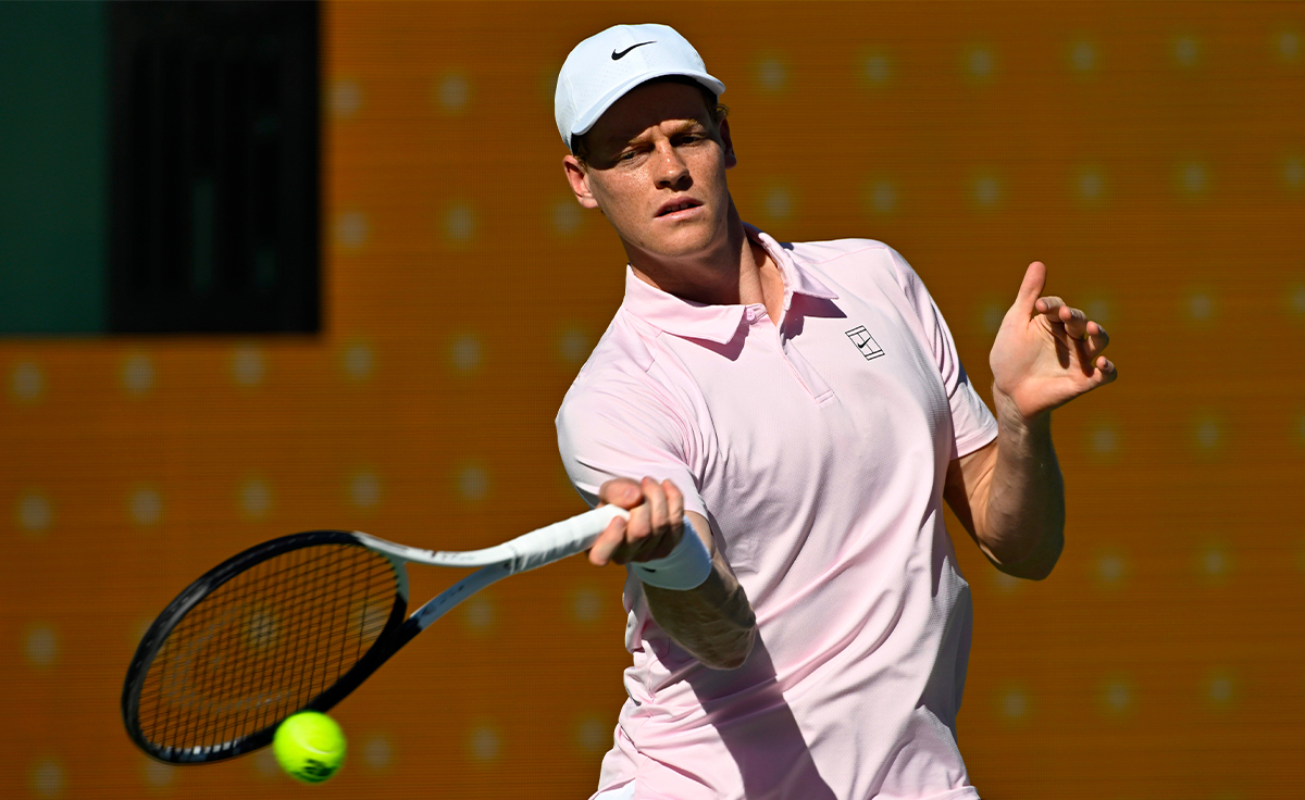 Jannik Sinner a Indian Wells nel 2026