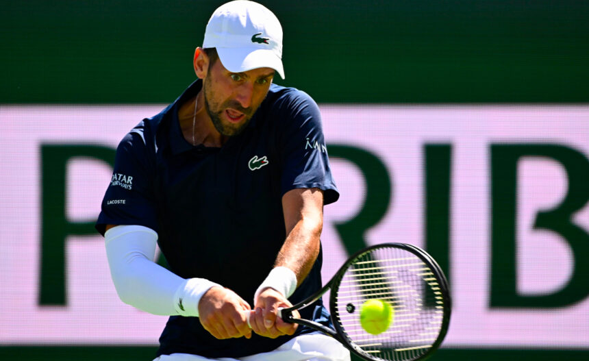 Novak Djokovic al Masters 1000 di Miami