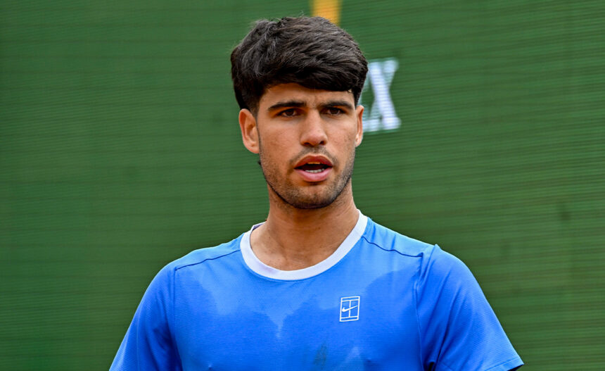 Carlos Alcaraz nel Masters 1000 di Monte-Carlo