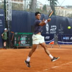 Federico Cinà nel torneo di Napoli 2026