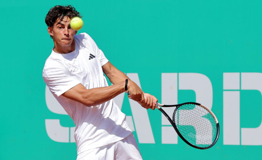 Lorenzo Carboni nel torneo di Cagliari 2026
