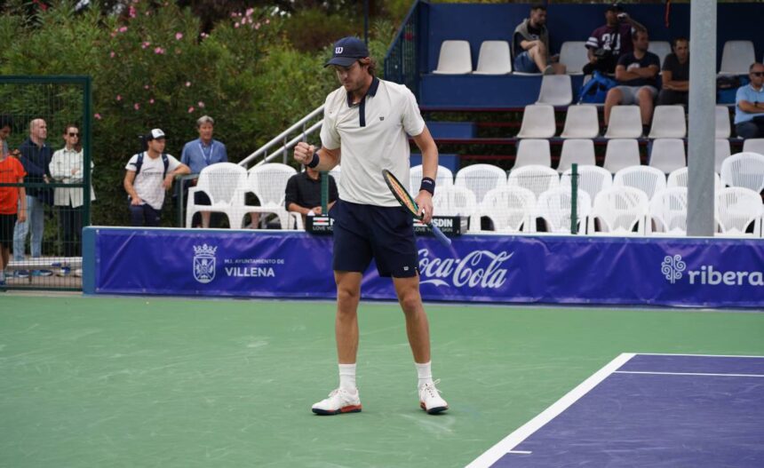 Nicolas Jarry nel Challenger di Villena