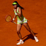 Petra Marcinko esulta al WTA 1000 di Madrid