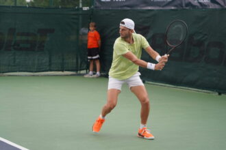 Raul Brancaccio nel torneo di Villena 2025