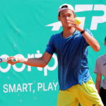 Rei Sakamoto nel torneo di Cagliari 2026