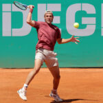 Stefano Travaglia nel torneo di Cagliari 2026