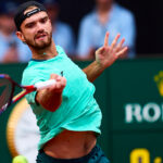 Tomas Machac con il dritto a Madrid