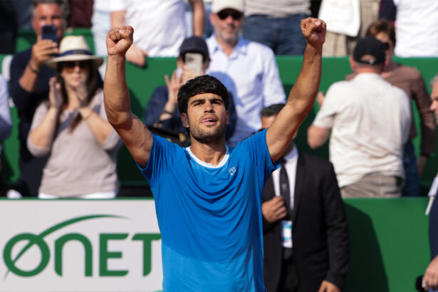 Carlos Alcaraz a Montecarlo nel 2026