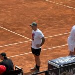 Fabrizio Zeppieri e Jacopo Vasamì al Foro Italico