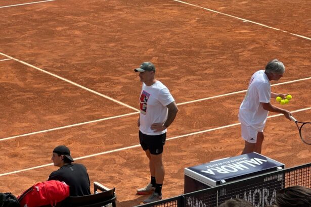 Fabrizio Zeppieri e Jacopo Vasamì al Foro Italico
