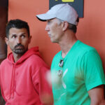 Simone Vagnozzi e Darren Cahill a Roma