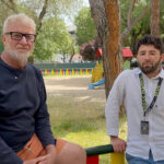 Fabio Chiappini e Pietro Corso durante l'intervista di Spazio Tennis