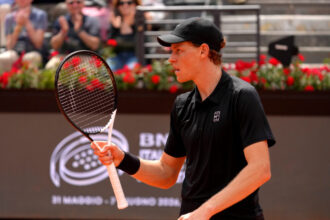 Jannik Sinner agli Internazionali d'Italia 2026