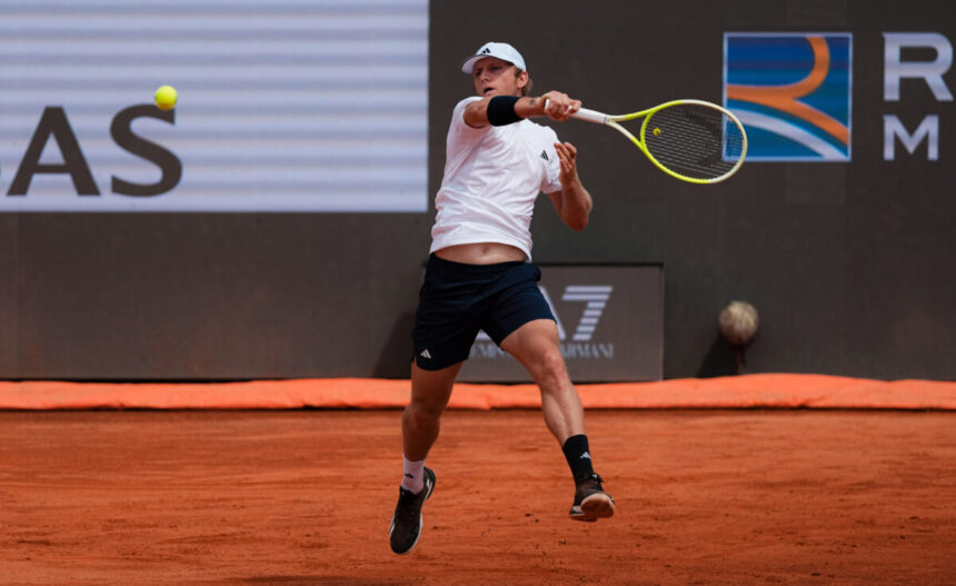 Alejandro Davidovich Fokina agli Internazionali d'Italia 2026