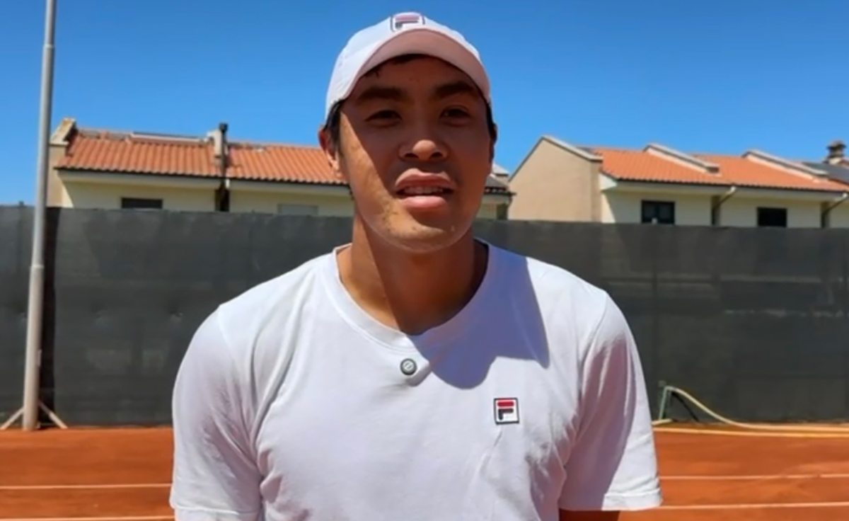 Brandon Nakashima all'Enjoy Tennis Center