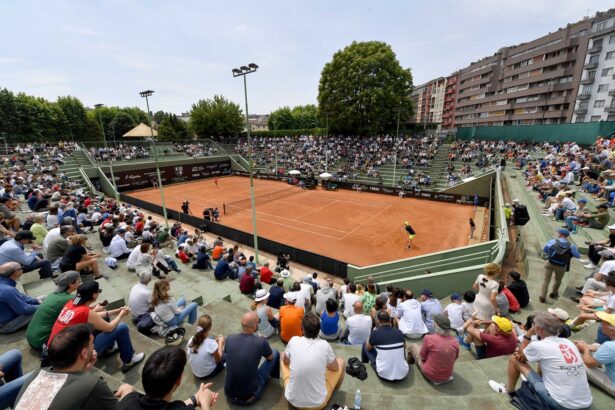 Il campo centrale del Tc Milano A. Bonacossa - Foto Francesco Panunzio