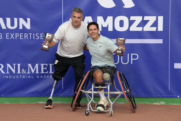 Da sinistra: Nicolas Charrier (vincitore) e Gustavo Carneiro Silva (foto Alessandro Paletti)