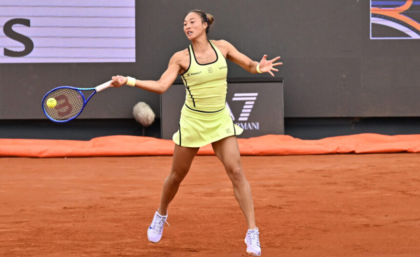 Qinwen Zheng agli Internazionali d'Italia 2026