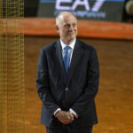 Il presidente FITP Angelo Binaghi agli Internazionali d'Italia 2026
