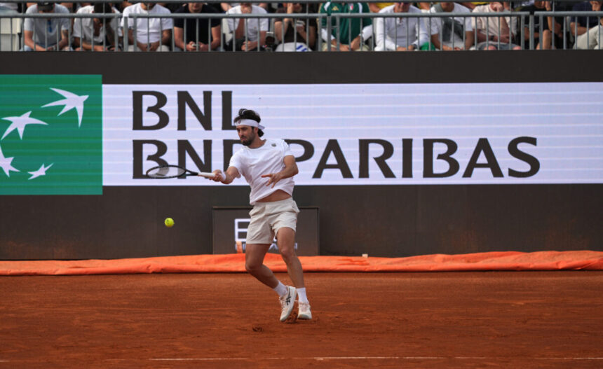 Nikoloz Basilashvili agli Internazionali d'Italia 2026