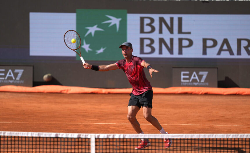Roberto Bautista Agut agli Internazionali d'Italia 2026
