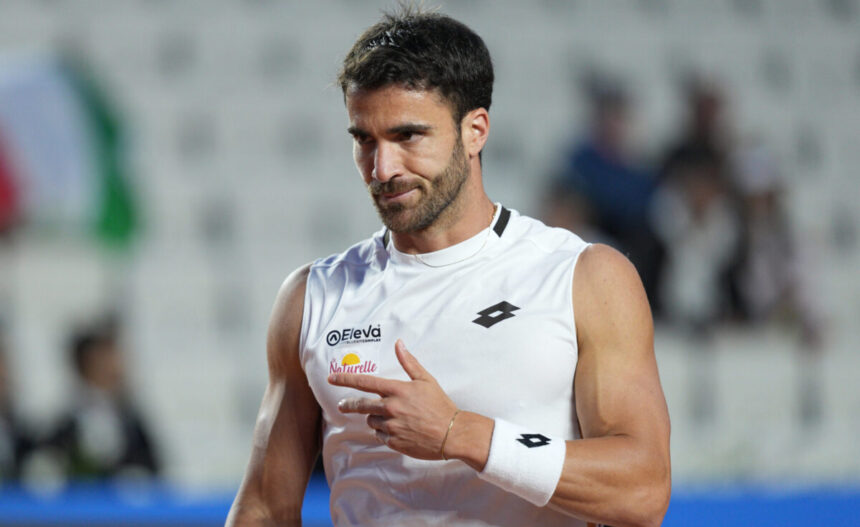 Andrea Pellegrino agli Internazionali d'Italia 2026