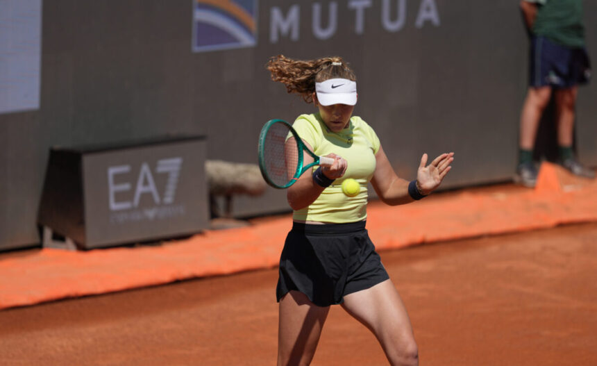 Mirra Andreeva agli Internazionali d'Italia 2026