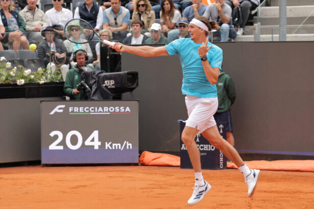 Alexander Zverev agli Internazionali d'Italia 2026