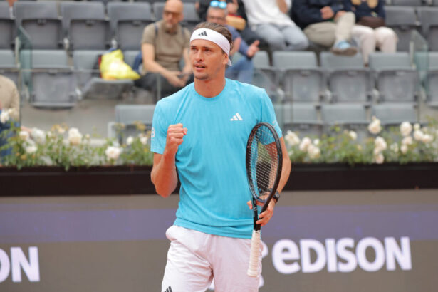 Alexander Zverev agli Internazionali d'Italia 2026
