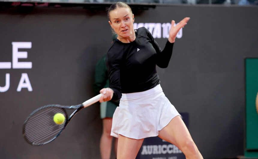 Elina Svitolina agli Internazionali d'Italia 2026