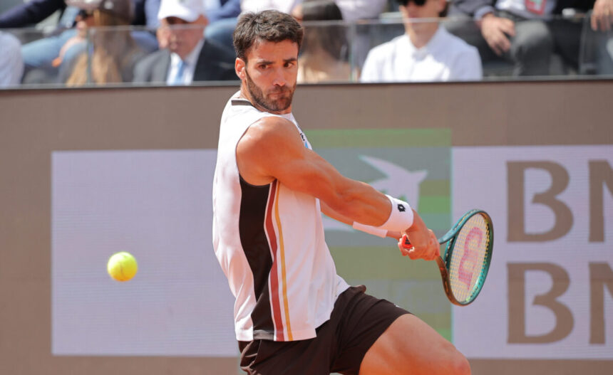 Andrea Pellegrino agli Internazionali d'Italia 2026