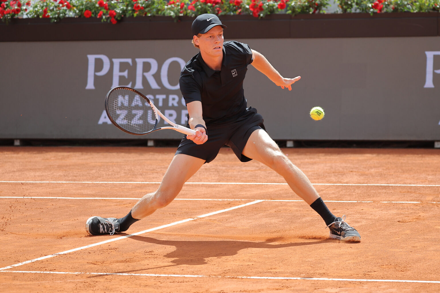 Jannik Sinner agli Internazionali d'Italia 2026