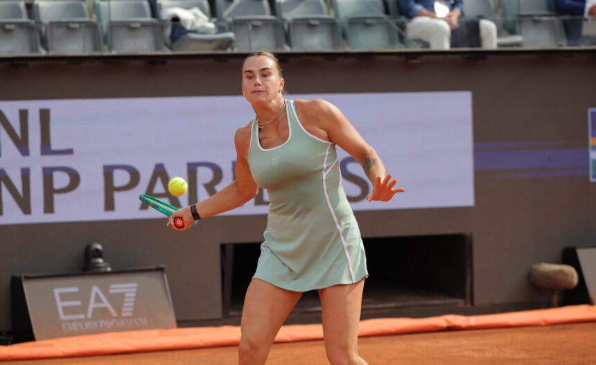Aryna Sabalenka agli Internazionali d'Italia 2026